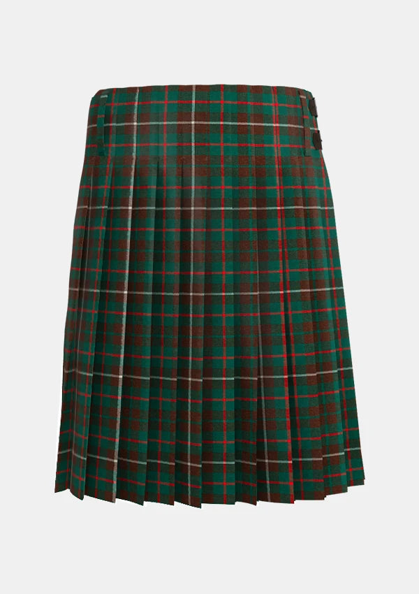 Traditional_Mackinnon_ancient_hunting_tartan_back_image_with_pleated_design_and_adjustable_buckles_for_men