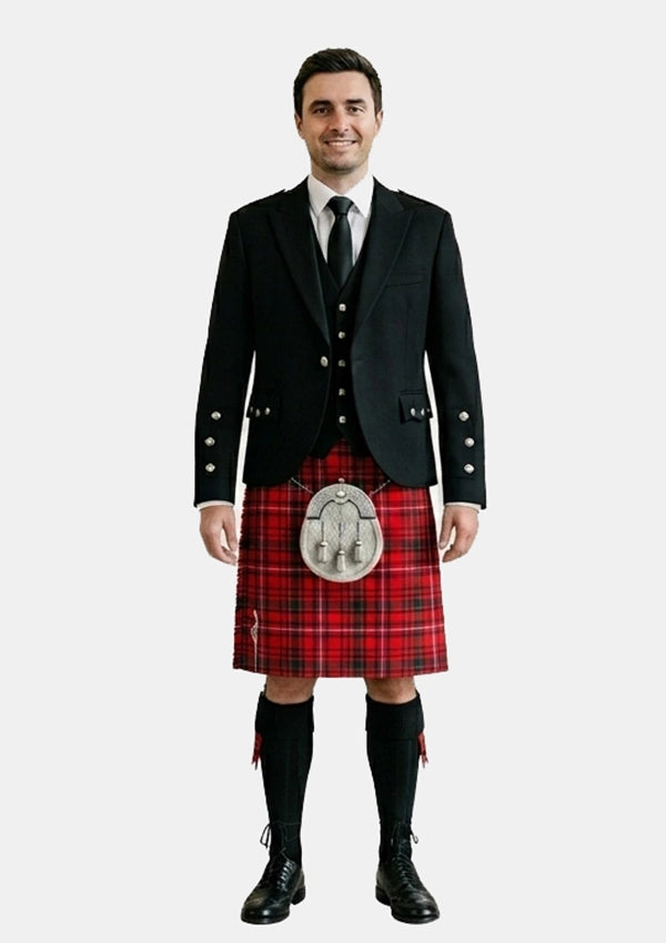 Traditional_Mackinnon_tartan_Kilt_and_Argyle_Jacket_Kilt_Outfits_front_image