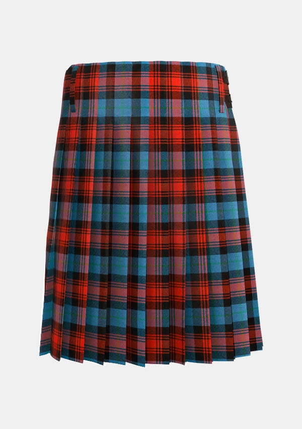 Traditional_Maclachlan_ancient_tartan_back_image_with_pleated_design_and_adjustable_buckles_for_men