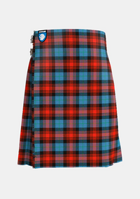 Traditional_Maclachlan_ancient_tartan_front_image_with_pleated_design_and_adjustable_buckles_for_men