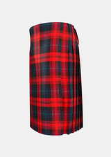 Traditional_Maclachlan_tartan_left_image_with_pleated_design_and_adjustable_buckles_for_men