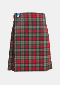 Traditional_Maclachlan_weathered_tartan_front_image_with_pleated_design_and_adjustable_buckles_for_men