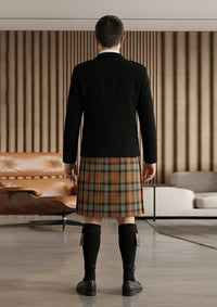 Traditional_Maclaren_weathered_tartan_Kilt_and_Argyle_Jacket_Kilt_Outfit_back_image