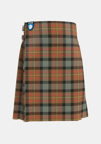 Traditional_Maclaren_weathered_tartan_front_image_with_pleated_design_and_adjustable_buckles_for_men