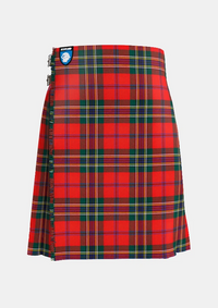 Traditional_Maclean_of_duart_ancient_tartan_front_image_with_pleated_design_and_adjustable_buckles_for_men