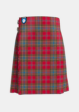 Traditional_Maclean_of_duart_weathered_tartan_front_image_with_pleated_design_and_adjustable_buckles_for_men
