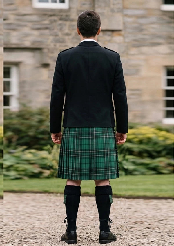Traditional_Maclean_tartan_Kilt_and_Argyle_Jacket_Kilt_Outfit_back_image