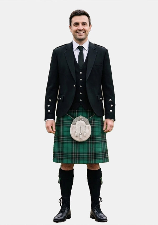Traditional_Maclean_tartan_Kilt_and_Argyle_Jacket_Kilt_Outfits_front_image