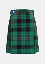 Traditional_Maclean_tartan_front_image_with_pleated_design_and_adjustable_buckles_for_men