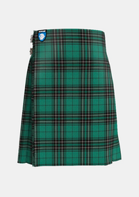 Traditional_Maclean_tartan_front_image_with_pleated_design_and_adjustable_buckles_for_men