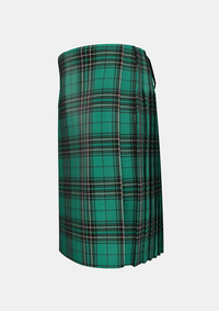 Traditional_Maclean_tartan_left_image_with_pleated_design_and_adjustable_buckles_for_men