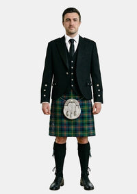 Traditional_Maclennan_tartan_1429_Kilt_and_Argyle_Jacket_Kilt_Outfits_front_image