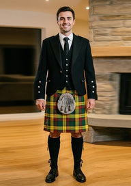 Traditional_Macmillan_tartan_Kilt_and_Argyle_Jacket_Kilt_Outfit_front_image