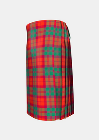 Traditional_Macnab_tartan_left_image_with_pleated_design_and_adjustable_buckles_for_men