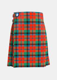 Traditional_Macnaughton_tartan_front_image_with_pleated_design_and_adjustable_buckles_for_men