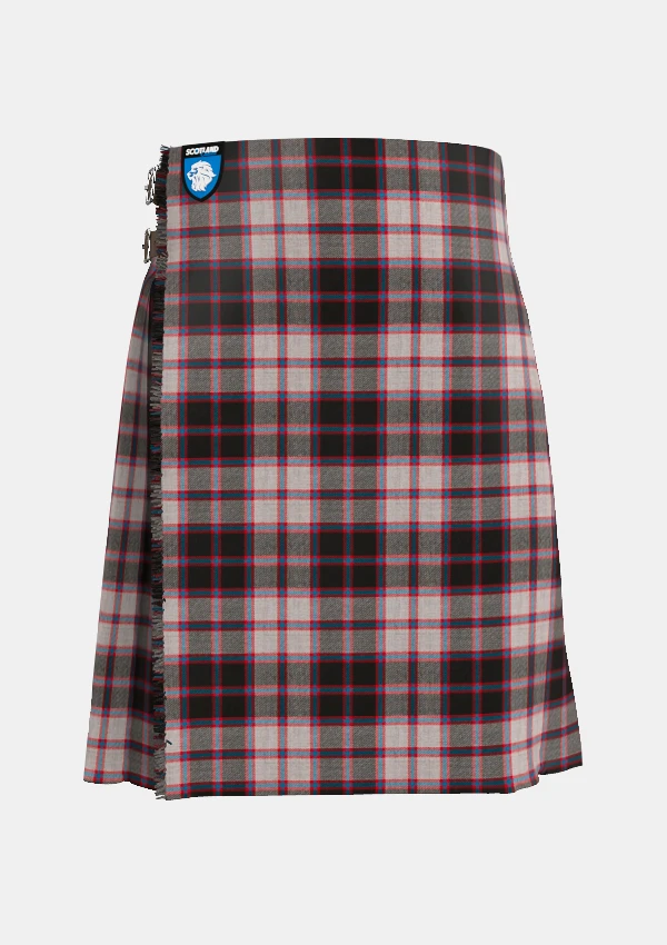 Traditional_Macpherson_Hunting_tartan_front_image_with_pleated_design_and_adjustable_buckles_for_men