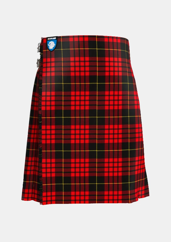 Traditional_Macqueen_tartan_front_image_with_pleated_design_and_adjustable_buckles_for_men