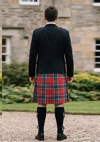 Traditional_Mactavish_tartan_230_Kilt_and_Argyle_Jacket_Kilt_Outfit_back_image