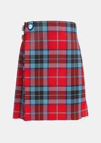 Traditional_Mactavish_tartan_front_image_with_pleated_design_and_adjustable_buckles_for_men
