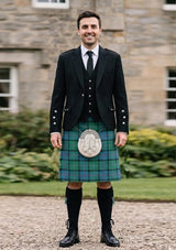 Traditional_Macthomas_tartan_407_Kilt_and_Argyle_Jacket_Kilt_Outfit_front_image
