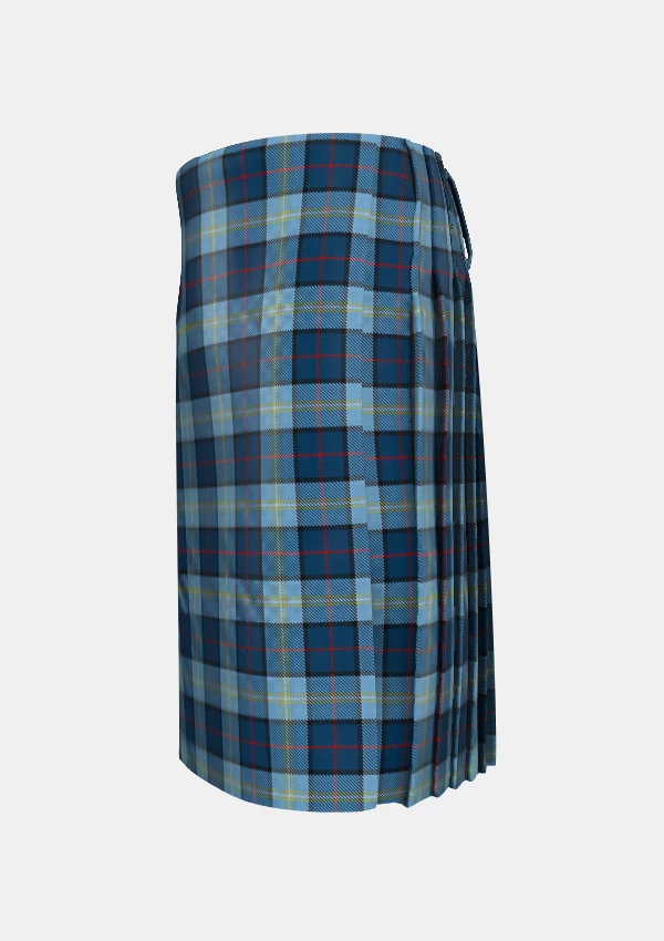 Traditional_Madras_College_Tartan_kilt_left_image_with_pleated_design_and_adjustable_buckles_for_men