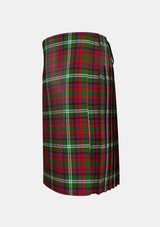 Traditional_Maguire_Tartan_kilt_6065_left_image_with_pleated_design_and_adjustable_buckles_for_men