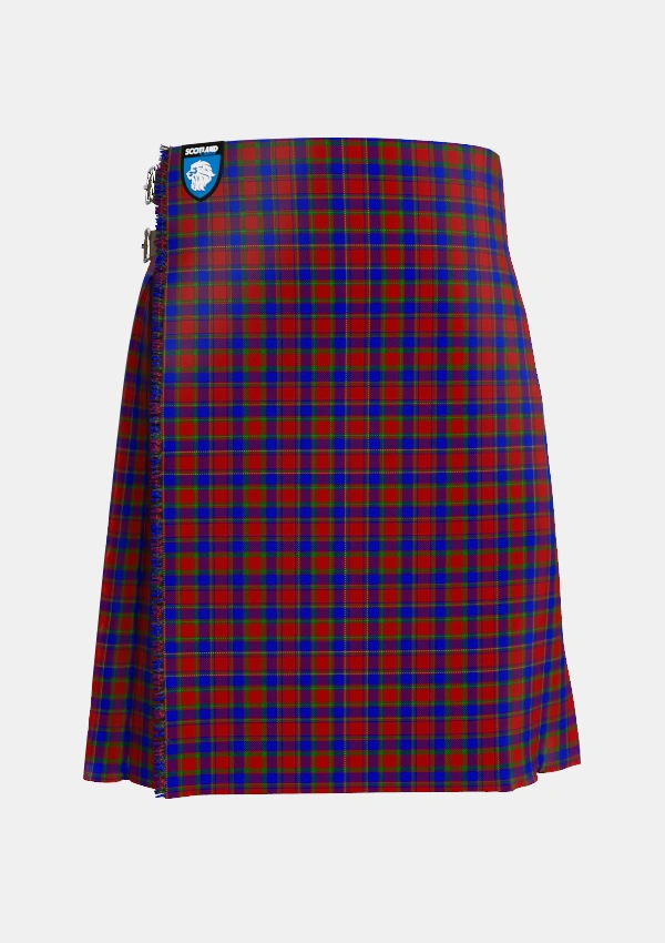 Traditional_Mair_Personal_Tartan_1406_kilt_front_image_with_pleated_design_and_adjustable_buckles_for_men
