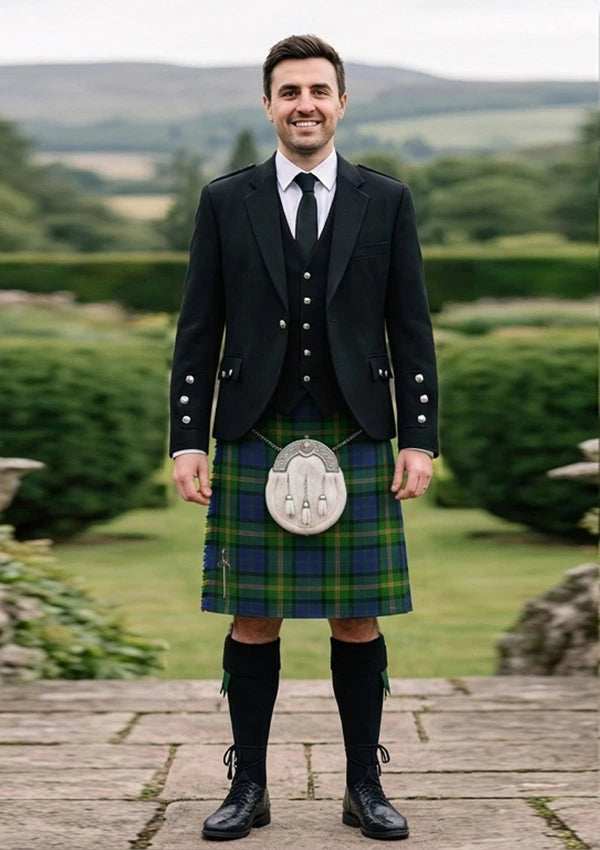 Traditional_Maitland_Chief_tartan_714_Kilt_and_Argyle_Jacket_Kilt_Outfit_front_image