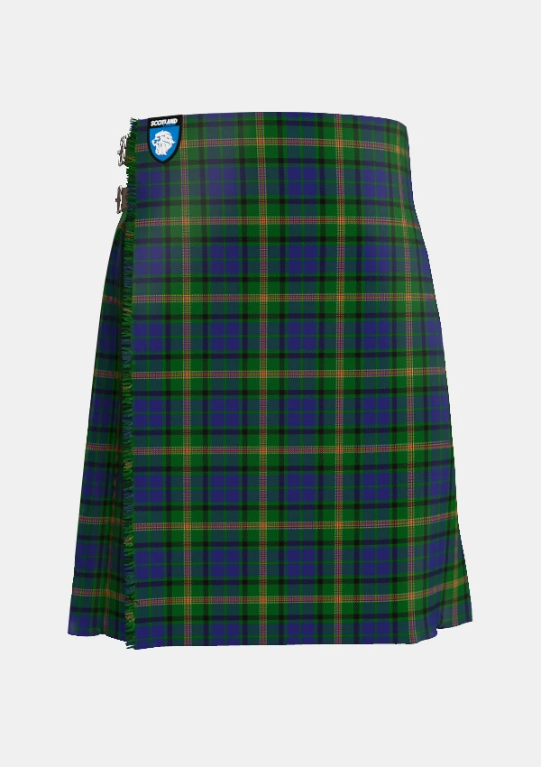 Traditional_Maitland_Chief_tartan_front_image_with_pleated_design_and_adjustable_buckles_for_men