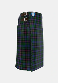Traditional_Malcolm_2_Tartan_1976_kilt_right_image_with_pleated_design_and_adjustable_buckles_for_men