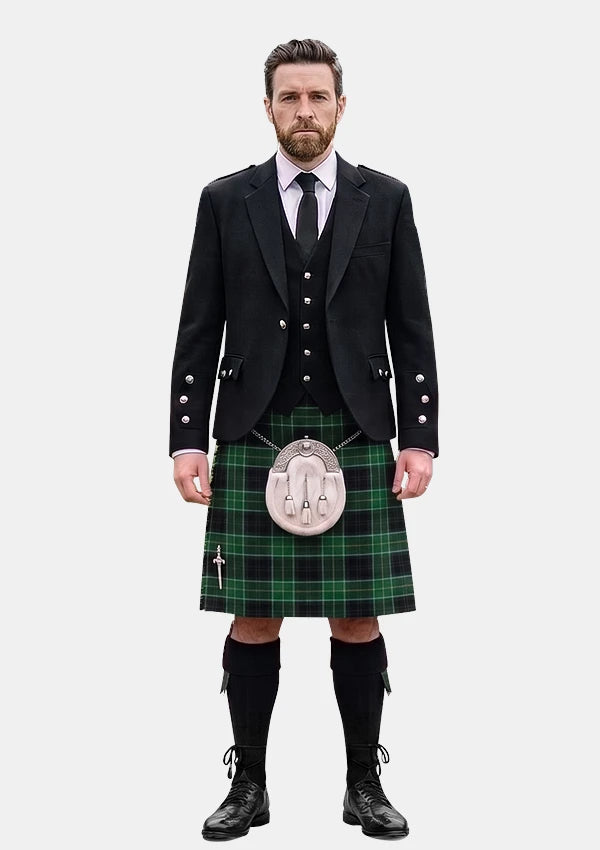 Traditional_Malone_Tartan_11588_Kilt_and_Argyle_Jacket_Kilt_Outfits_front_image