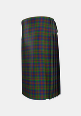Traditional_Mann_Tartan_4127_kilt_left_image_with_pleated_design_and_adjustable_buckles_for_men