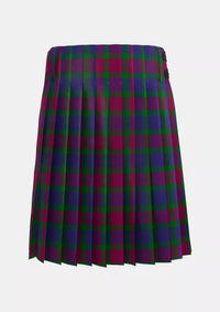 Traditional_Mar_Dress_Tartan_529_kilt_back_image_with_pleated_design_and_adjustable_buckles_for_men