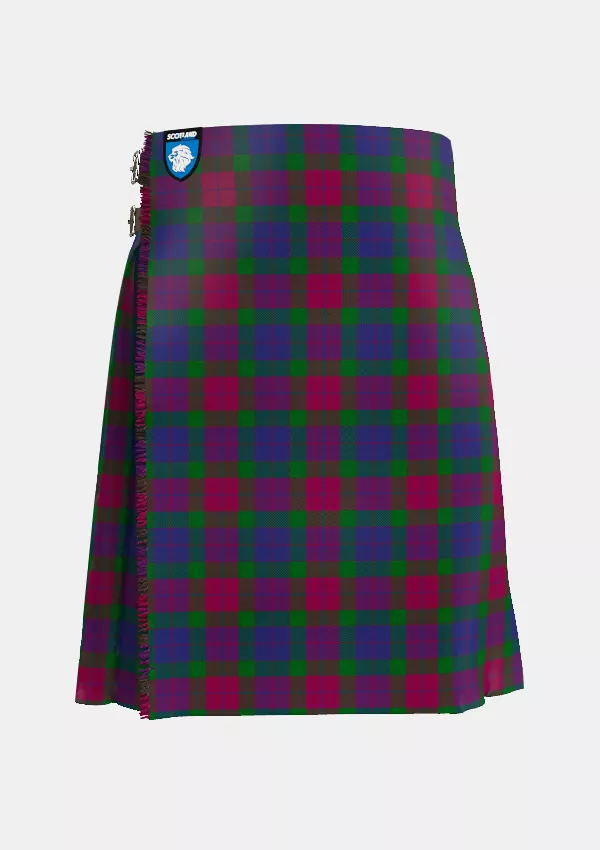 Traditional_Mar_Dress_Tartan_529_kilt_front_image_with_pleated_design_and_adjustable_buckles_for_men