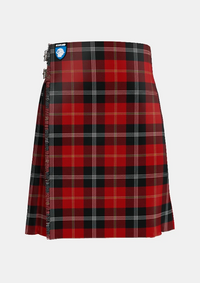 Traditional_Marjoribanks_Tartan_kilt_front_image_with_pleated_design_and_adjustable_buckles_for_men
