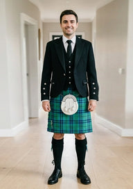 Traditional_Marshall_tartan_3875_Kilt_and_Argyle_Jacket_Kilt_Outfit_front_image