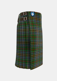 Traditional_Massey_Tartan_kilt_6631_right_image_with_pleated_design_and_adjustable_buckles_for_men