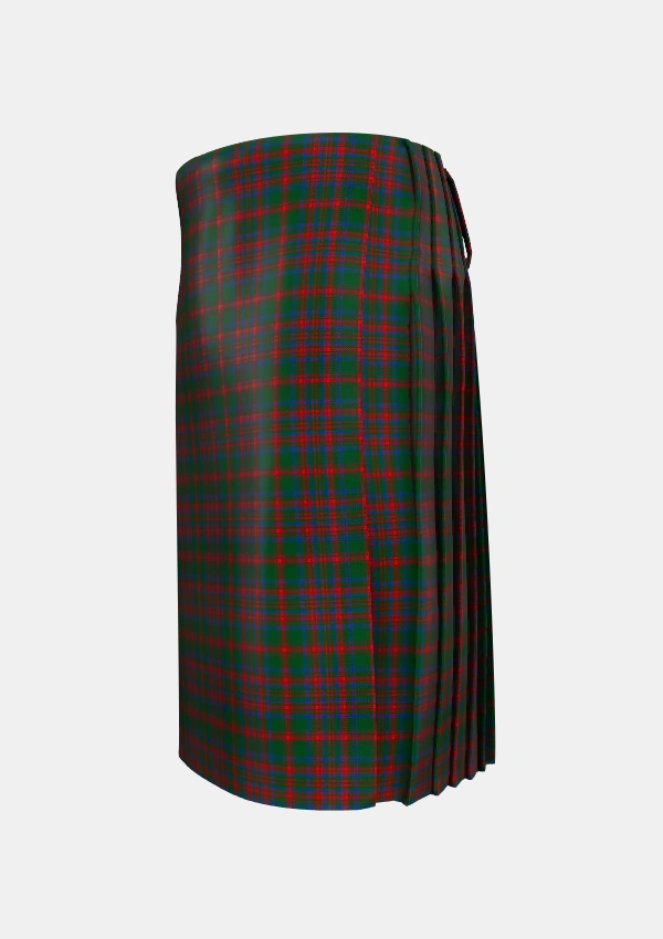 Traditional_Matheson_Hunting_STS_incomplete_sett_Tartan_902_kilt_left_image_with_pleated_design_and_adjustable_buckles_for_men