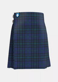 Traditional_Matheson_Hunting_Tartan_kilt_front_image_with_pleated_design_and_adjustable_buckles_for_men