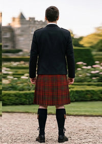 Traditional_Matheson_tartan_3461_Kilt_and_Argyle_Jacket_Kilt_Outfit_back_image