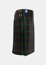 Traditional_Mayo_County_Tartan_2270_kilt_right_image_with_pleated_design_and_adjustable_buckles_for_men