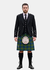 Traditional_McAvoy_Tartan_6687_Kilt_and_Argyle_Jacket_Kilt_Outfits_front_image