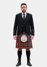 Traditional_McBain_Chief_Tartan_951_Kilt_and_Argyle_Jacket_Kilt_Outfits_front_image