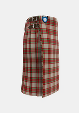 Traditional_McBrayer_Dress_Tartan_7205_kilt_right_image_with_pleated_design_and_adjustable_buckles_for_men