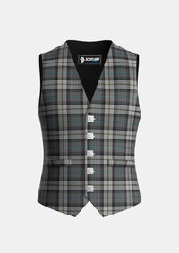 Traditional_McCandlish_Dress_Grey_Tartan_3327_Waistcoat_front_image