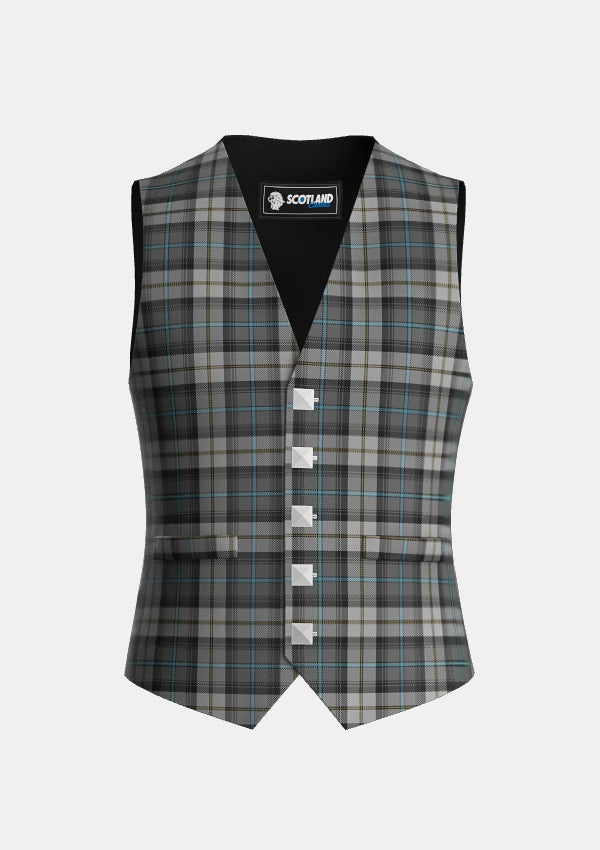 Traditional_McCandlish_Dress_Grey_Tartan_3327_Waistcoat_front_image