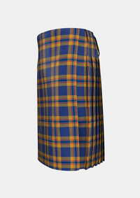 Traditional_McCann_Tartan_kilt_11703_left_image_with_pleated_design_and_adjustable_buckles_for_men