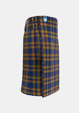Traditional_McCann_Tartan_kilt_11703_right_image_with_pleated_design_and_adjustable_buckles_for_men