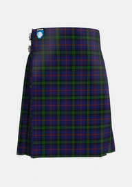 Traditional_McClafferty_Tartan_6471_kilt_front_image_with_pleated_design_and_adjustable_buckles_for_men