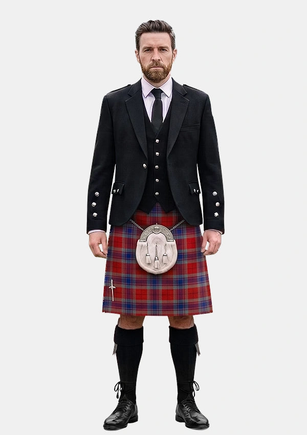 Traditional_McCready_Tartan_7625_Kilt_and_Argyle_Jacket_Kilt_Outfits_front_image